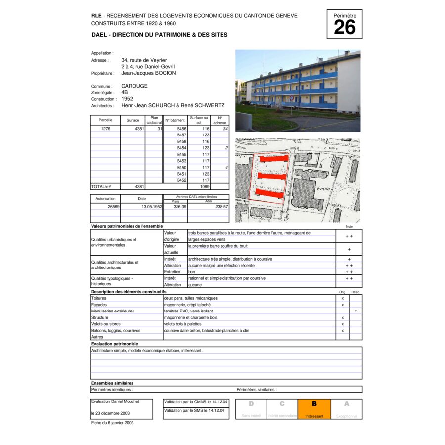 Rue Daniel-GEVRIL 2-4
