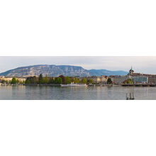 Geneva skyline panoramic